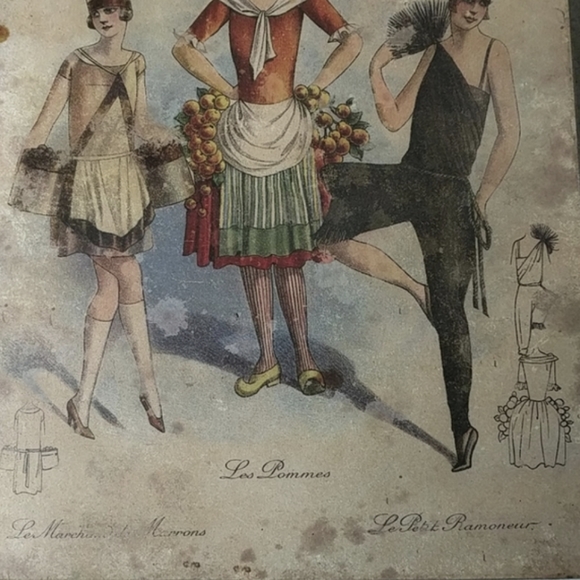 ๐จ๐ฆ Lot of 2 Pairs of Vintage Inspired Wall Art - Picture 6 of 13